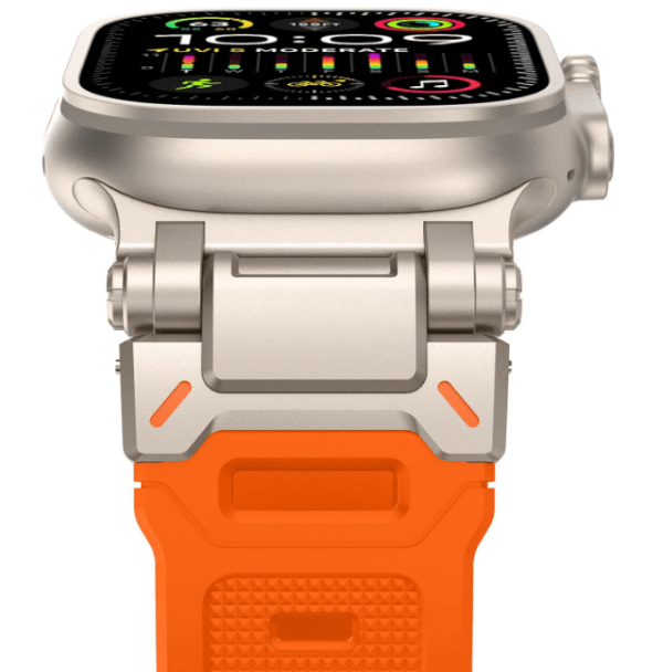 Kellarihm Yolo Silicone Apple Watch 42 / 44 / 45 / 49 mm (oranž)