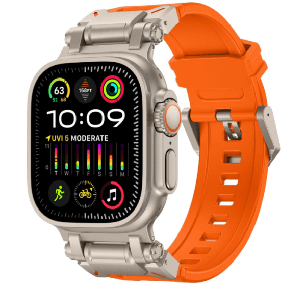 Kellarihm Yolo Silicone Apple Watch 42 / 44 / 45 / 49 mm (oranž)