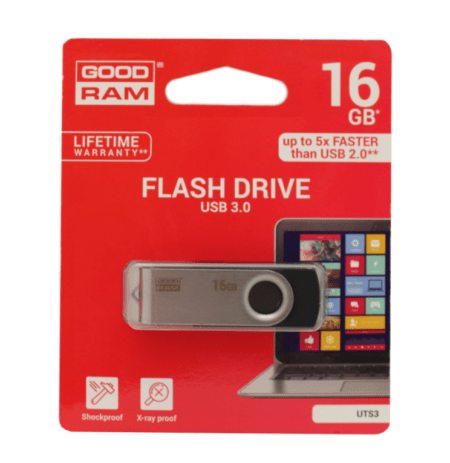 Mälupulk Goodram 16 GB USB 3.0 Gen 1 USB (hõbedane)