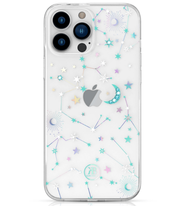 Kingxbar Lucky Series Ümbris with original Swarovski crystals iPhone 13 Pro (zodiac)