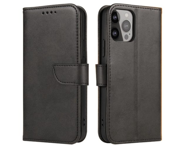 Ümbris kaanega Magnet Case Samsung Galaxy A55 (must)