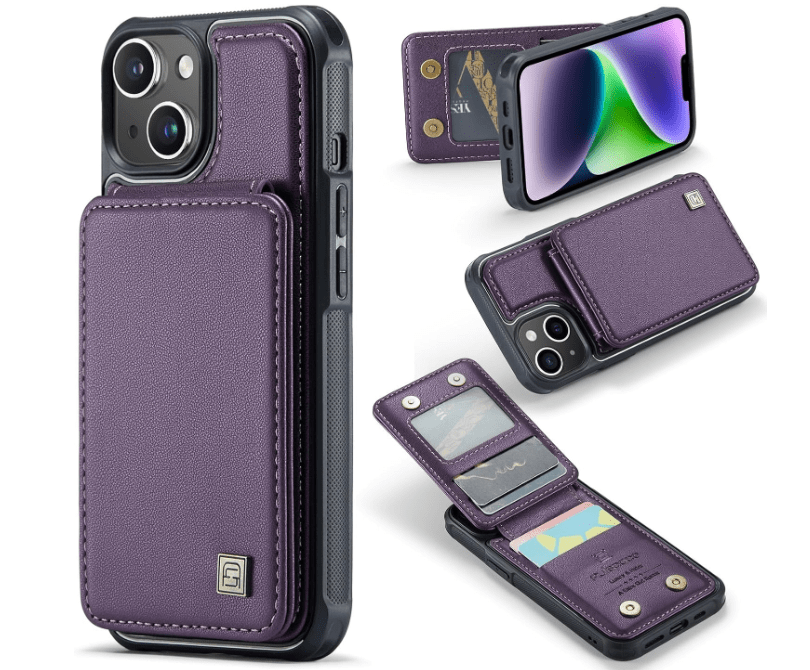 Ümbris Yolo Wallet Case iPhone 14 Pro Max (lilla)