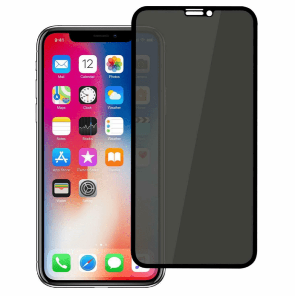 Kaitseklaas Full Glue Privacy Apple iPhone 16 Pro (must)