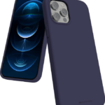 Silikoon "Mercury Silicone" iPhone 16 Pro Max (tumesinine)
