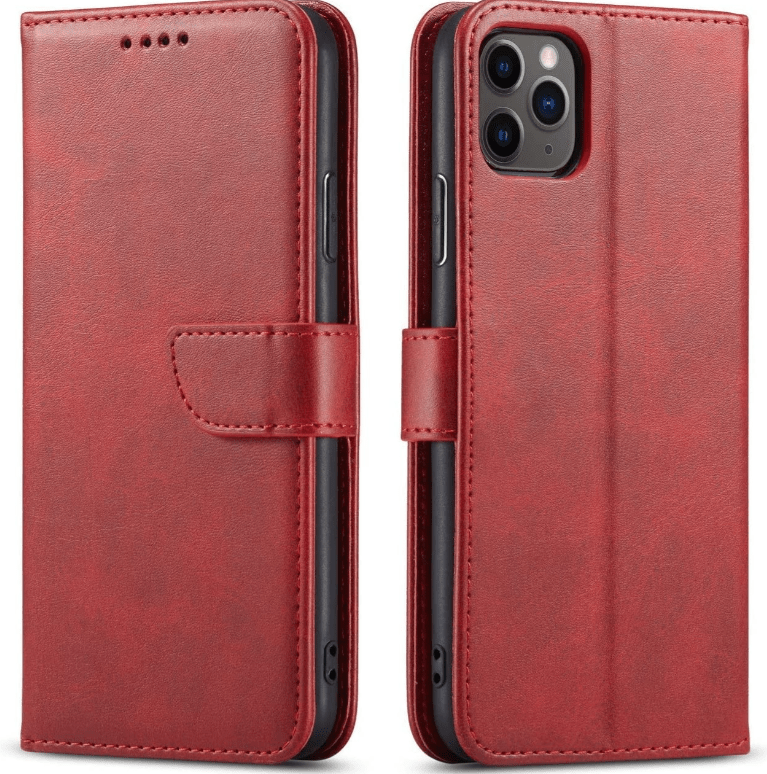 Ūmbris kaanega Wallet Case Samsung S721 S24 FE (punane)