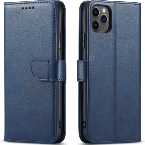 Ūmbris kaanega Wallet Case Samsung A8 2018 (sinine)