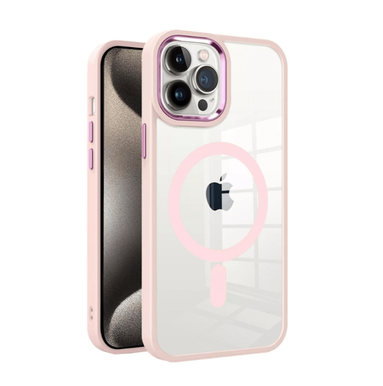 Ümbris Premium Mag Cover iPhone 15 Plus (roosa)