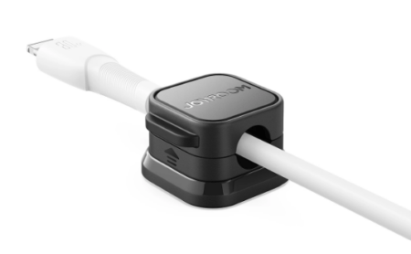 Joyroom JR-ZS368 magnetiline kaablite hoidik 6tk (must)