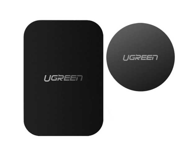 Ugreen magnet kleebised telefonile 2tk (must)