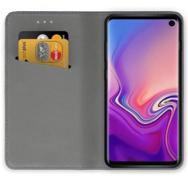 Ümbris kaanega Smart Magnet Samsung A415 A41 (must)