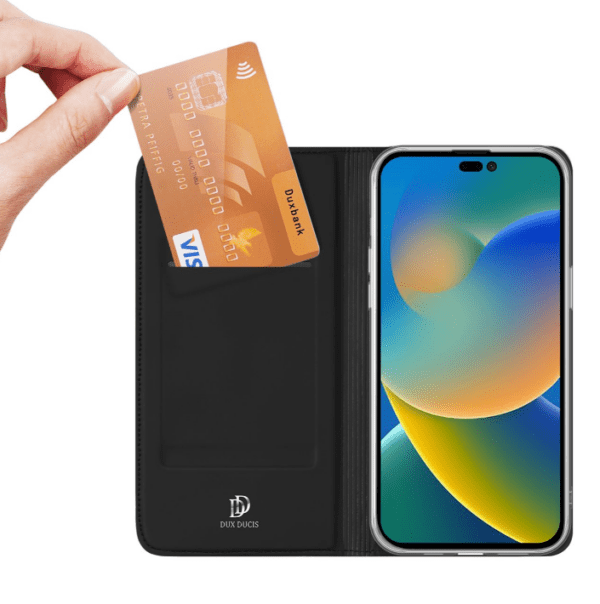 Ümbris kaanega Dux Ducis "Skin Pro" Xiaomi Poco X6 Pro 5G (must)