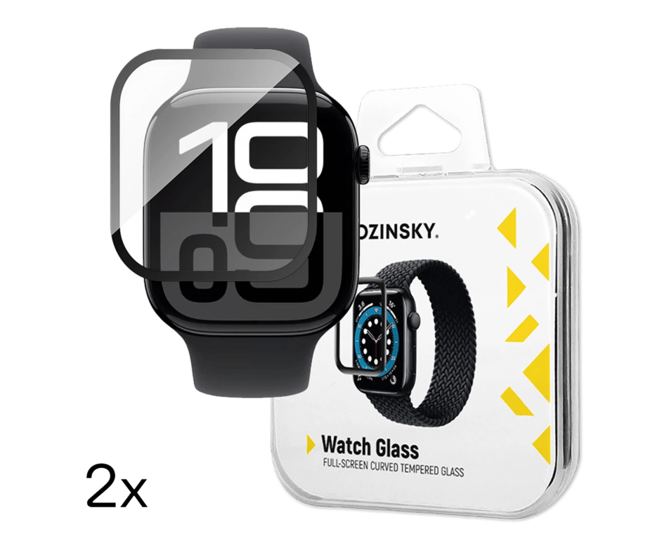 Kaitseklaas Wozinsky Full Glue Apple Watch 10 46mm (2 tk pakis)