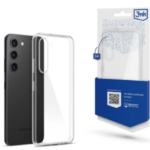 Silikoon 3mk Clear Case 1,2mm Samsung S938 S25 Ultra (läbipaistev)