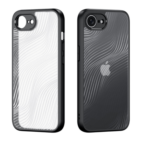 Ümbris Dux Ducis Aimo Apple iPhone 16e (läbipaistev / must)