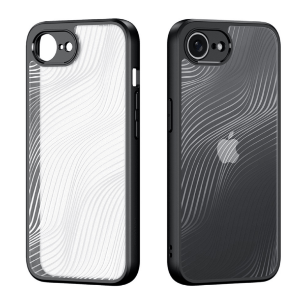 Ümbris Dux Ducis Aimo Apple iPhone 16e (läbipaistev / must)