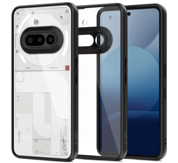 Ümbris Tech-Protect Magmat Nothing Phone 3A (läbipaistev / must)