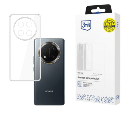 Silikoon 3MK Clear Honor Magic7 Lite (läbipaistev)