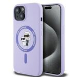 Ümbris Karl Lagerfeld MagSafe iPhone 15 (lilla)