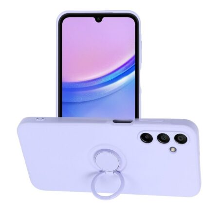 Silikoon Forcell Ring Samsung A15 (lilla)
