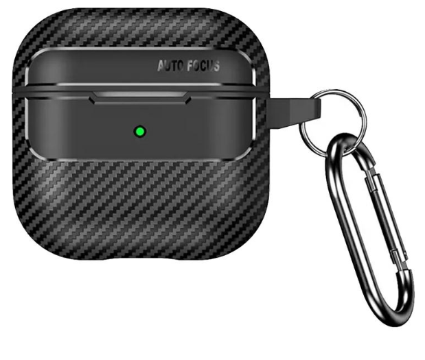 Ümbris CARBON​ PRO Apple AirPods 2 / AirPods 1 (must)