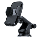 Telefoni hoidik autosse Joyroom JR-ZS259 Armatuurile, tuuleklaas (must)