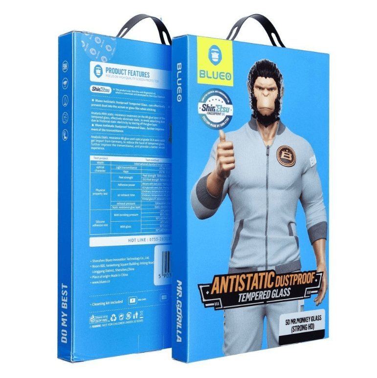 Kaitseklaas "Mr. Monkey 5D" Full Glue Strong Lite Samsung S25 Edge (must)