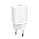 USB Adapter Baseus Super Si CCSUP-B02 20W USB-C (valge)