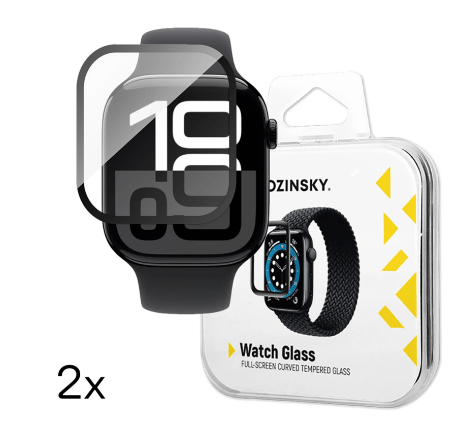 Kaitseklaas Wozinsky Apple Watch 42mm, 2tk (must)