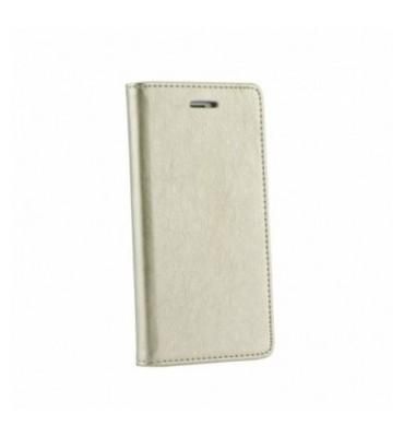 Ümbris kaanega Eco-Nahk LG K420/LG K10 (kuldne)