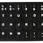 Klaviatuuri kleebised (mustad)
