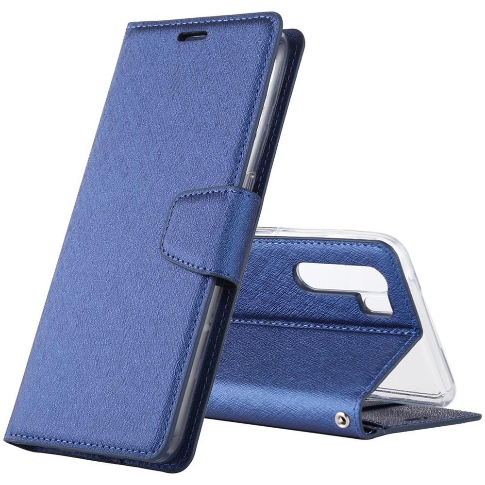 Ümbris kaanega Alivo Läikiv Huawei Mate 10 Lite (tumesinine)