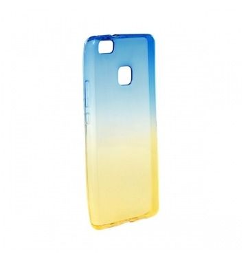 Silikoon Ombre Ultra Slim Huawei Ascend P9 lite (helesinine/kollane)