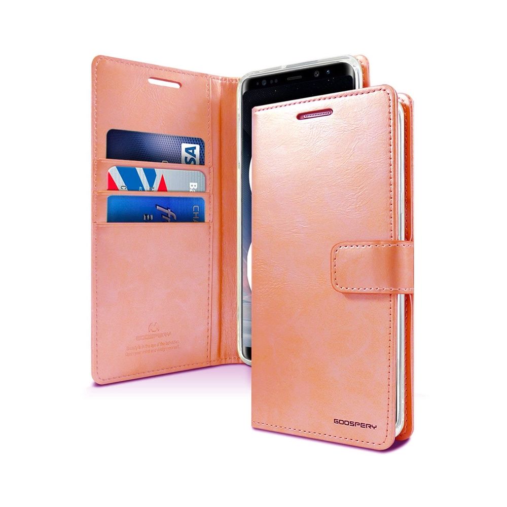 Ümbris kaanega Mercury Blue Moon Diary Iphone 7 Plus/ Iphone 8 Plus (rose-gold)