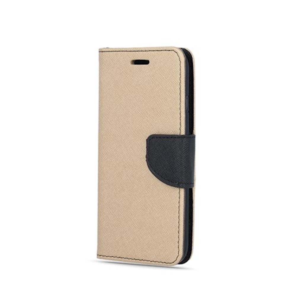 Ümbris kaanega Mercury Huawei Ascend Y6 2019 (kuldne/must)