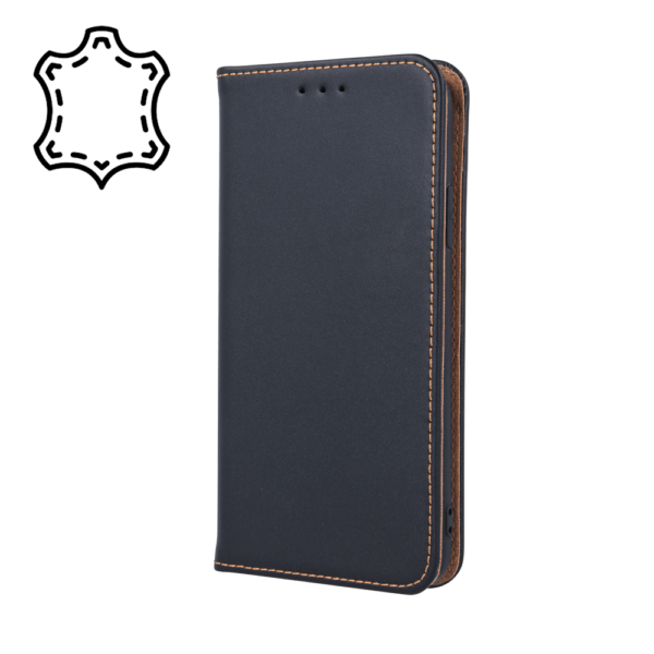 Ümbris kaanega Genuine Leather Smart Pro Samsung Galaxy S10 Lite/ A91 (must)