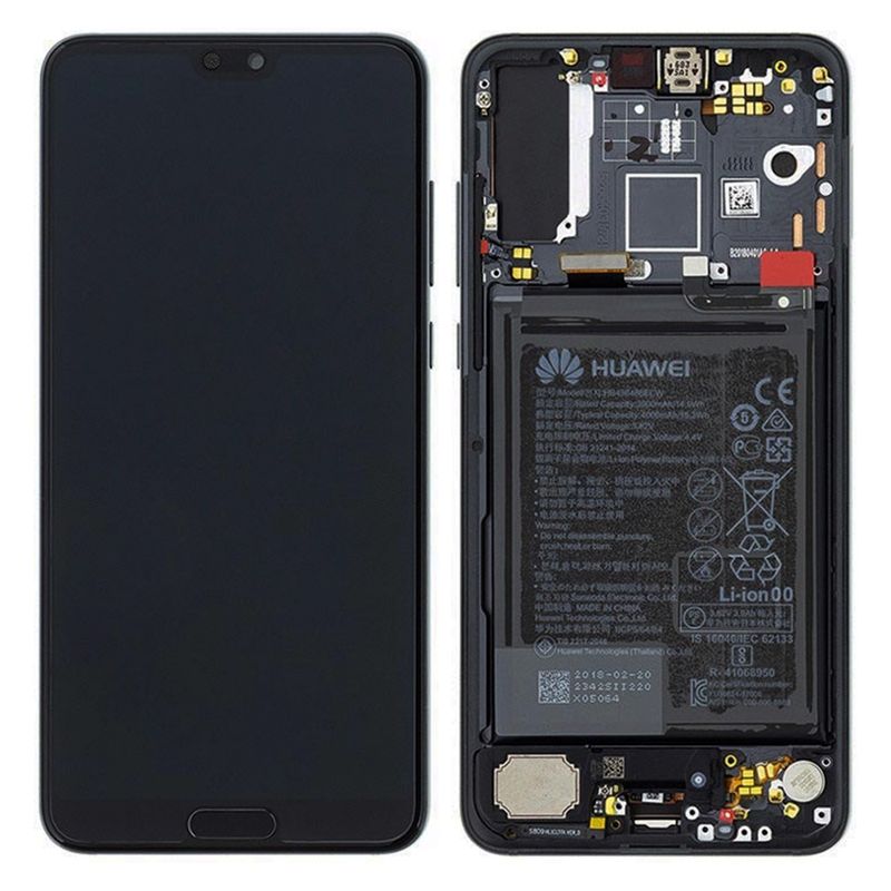 Varuosa Huawei P20 PRO ekraan+korpus+aku Grade A (must)