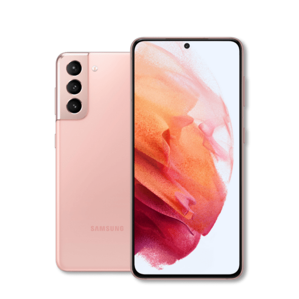 Varuosa Samsung Galaxy S21/G991 ekraan korpuse ja akuga (roosa)