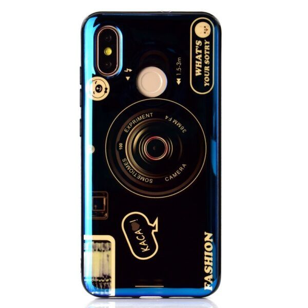Silikoon POP hoidikuga Iphone X / Iphone XS (must/kaamera)