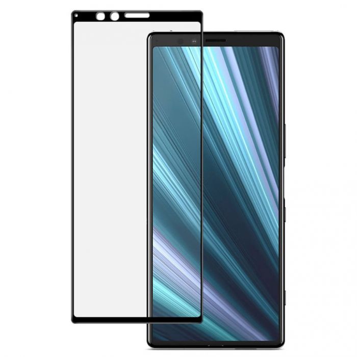 Kaitseklaas Mocolo Full Cover Sony Xperia 1 / Xperia XZ4 (must)