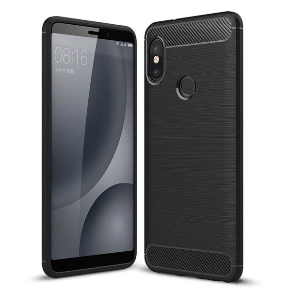 Silikoon Carbon Xiaomi Redmi Note 4/ Note 4x (must)