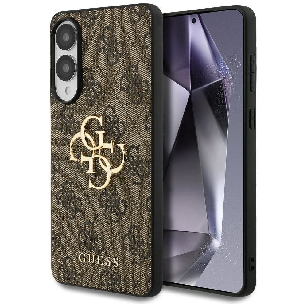 Ümbris Guess GUHCS25E4GMGBR Samsung Galaxy S25 Edge (pruun)