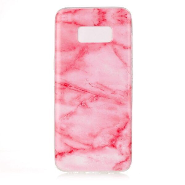 Silikoon Samsung G955 / Galaxy S8 Plus (roosa/marmor)