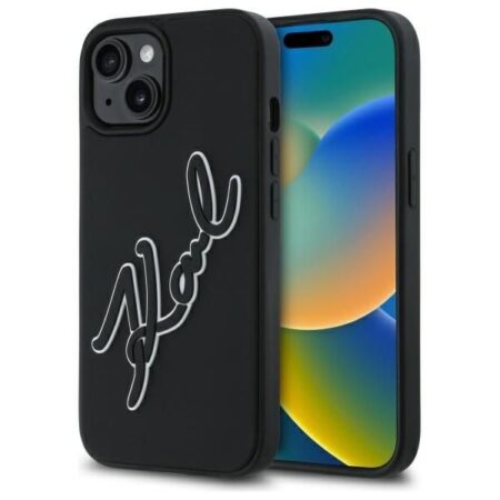 Karl Lagerfeld Ümbris KLHCP15S3DRKSDLK iPhone 15 (must)