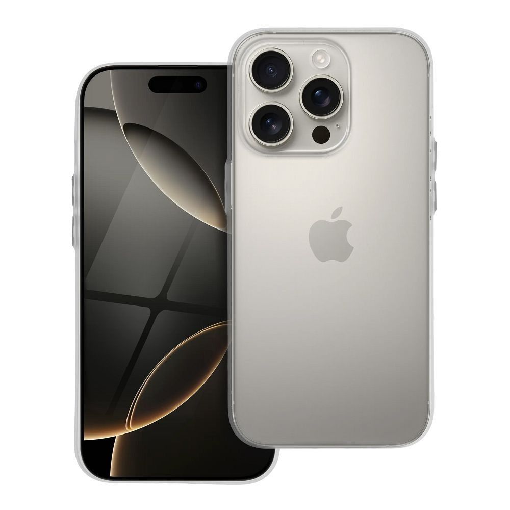 Ümbris UltraThin MATT iPhone 16 Pro (läbipaistev)