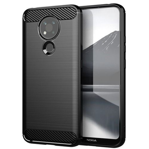 Ümbris Carbon Case Nokia 3.4  (must)