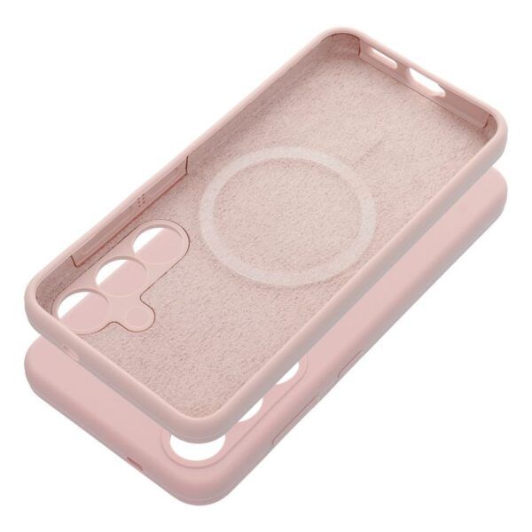 Ūmbris Liquid Silicone MagSafe Samsung S25 (roosaliiv)