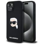 Karl Lagerfeld Ümbris MagSafe Karl Heads KLHMP15SSKHPPLK iPhone 15 (must) Karl Lagerfeld Ümbris MagSafe Karl Heads KLHMP15SSKHPPLK iPhone 15 (must)