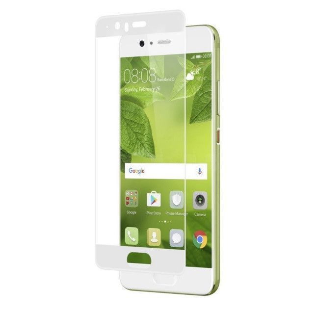 Kaitseklaas Mocolo Full Glue Huawei P10 (valge)