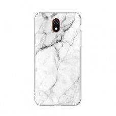Silikoon Marmor Ümbris Xiaomi Redmi 8A (valge)