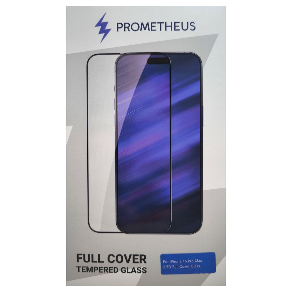 Kaitseklaas 2.5D Prometheus Classic Privacy Full Cover glass Apple iPhone 17 / 16 Pro / 17 Pro (must) Kaitseklaas 2.5D Prometheus Classic Privacy Full Cover glass Apple iPhone 17 / 16 Pro / 17 Pro (must)